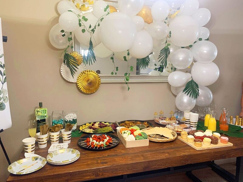 Grazing Table & Balloon Garland — Catering & Hospitality